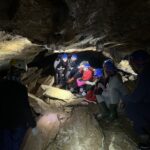 Curso de espeleología en Galicia