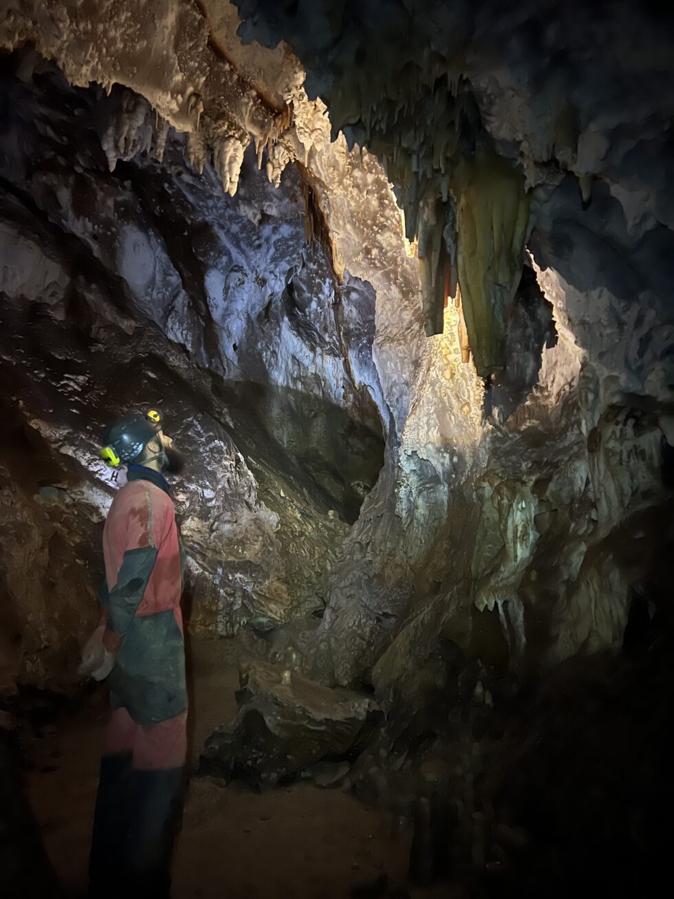 Espeleología Iniciación Cueva de Arcoia