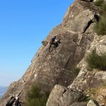 marta villar curso de iniciación a la escalada en Vigo