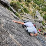 nacho curso iniciación a la escalada en roca